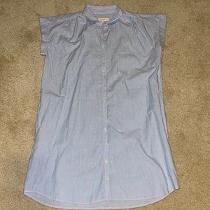 Loft shirt dress NWT.